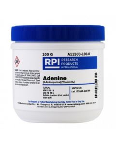 RPI Adenine [6-Aminopurine] [Vitamin B4] Usp, 100 Grams