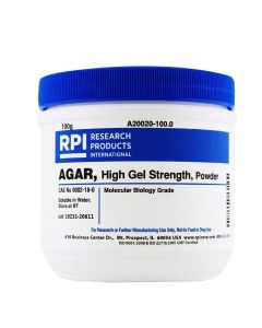 RPI Agar, High Gel Strength, Powder, 100 Grams