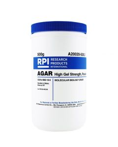 RPI Agar, High Gel Strength, Powder, 500 Grams