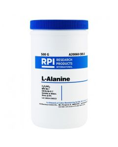 RPI L-Alanine, Usp Grade, 500 Grams
