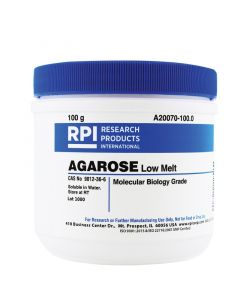 RPI Agarose, Low Melt Temperature, 100 Grams