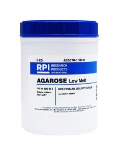 RPI Agarose, Low Melt Temperature, 1 Kilogram