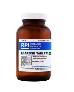 RPI Agarose 500mg Tablets, 200 Tablets (100 Grams)