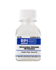 RPI Ammonium Chloride 1m Solution, 50 Milliliters