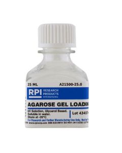 RPI Agarose Gel Loading Dye 6x Solution Glycerol Based, 25 Milliliters