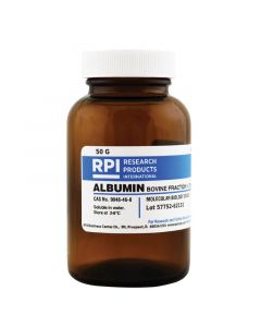 RPI Albumin, Bovine Fraction V [Bsa], 50 Grams