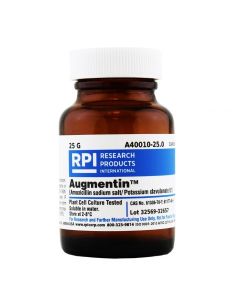 RPI Augmentin [Amoxicillin, Sodium Salt/Potassium ClavuLanate 5:1], 25 Grams
