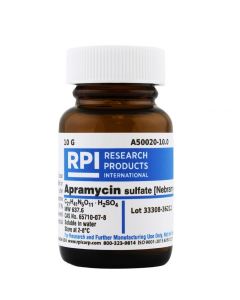 RPI Apramycin SuLfate [Nebramycin Ii], 10 Grams