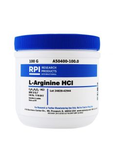 RPI L-Arginine Monohydrochloride, 100 Grams