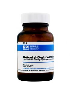 RPI N-Acetyl-D-Glucosamine [2-Acetamido-2-Deoxy-D-Glucopyranose Glcnac], 25 Grams