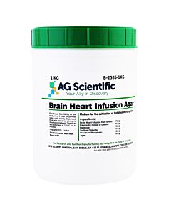 AG Scientific BHI Agar [Brain Heart Infusion Agar], 1 KG