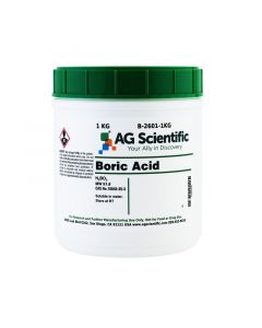AG Scientific Boric Acid, ACS Grade, 1 KG
