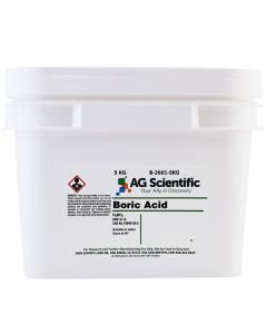 AG Scientific Boric Acid, ACS Grade, 5 KG