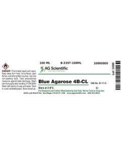 AG Scientific Blue Agarose 4B-CL, 100 ML