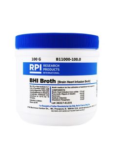 RPI Bhi Broth [Brain Heart Infusion Broth], 100 Grams