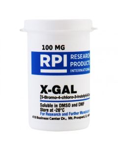 RPI X-Gal [5-Bromo-4-Chloro-3-Indolyl-Β-D-Galactoside], 100 Milligrams