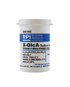 RPI X-Glca Sodium Salt [5-Bromo-4-Chloro-3-Indolyl-Β-D-Glucuronic Acid, Sodium Salt Trihydrate], 500 Milligrams
