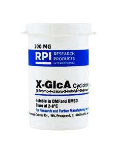 RPI X-Glca Cyclohexylammonium Salt [5-Bromo-4-Chloro-3-Indolyl-Β-D-Glucuronic Acid, Cyclohexylammonium Salt], 100 Milligrams