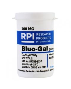 RPI Bluo-Gal [5-Bromo-3-Indolyl-B-D-Galactopyranoside], 100 Milligrams