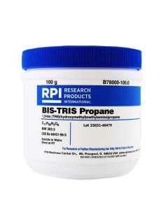 RPI Bis-Tris Propane [1,3-Bis (Tris(Hydroxymethyl)Methylamino)Propane], 100 Grams