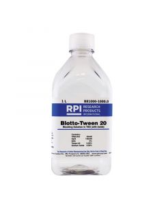 RPI Blotto-Tween 20 Blocking Solution In Tbs With Azide, 1 Liter