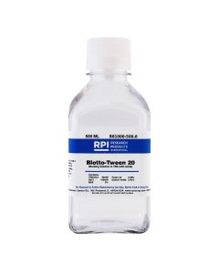 RPI Blotto-Tween 20 Blocking Solution In Tbs With Azide, 500 Milliliters