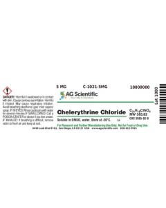 AG Scientific Chelerythrine Chloride, 5 MG