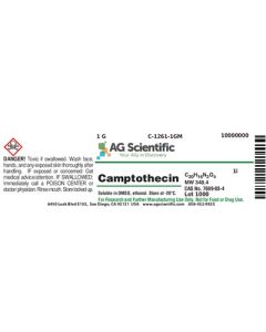 AG Scientific Camptothecin, 1 G