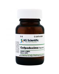 AG Scientific Cefpodoxime (free acid), 5 G