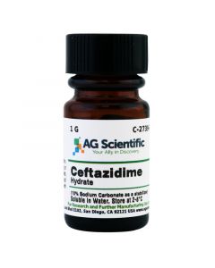 AG Scientific Ceftazidime Hydrate, 1 G