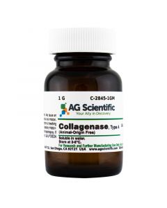 AG Scientific Collagenase, Type A (Animal Origin Free), 1 G