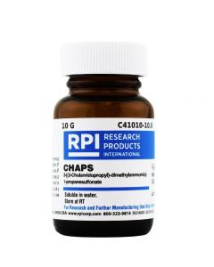 RPI Chaps [3-[(3-Cholamidopropyl)-Dimethylammonio]-1-PropanesuLfonate], 10 Grams