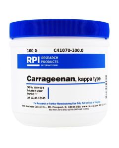RPI Carrageenan, Kappa Type, 100 Grams
