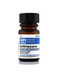 RPI Ceftriaxone Disodium Salt Hemi (Heptahydrate), 1 Gram