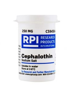 RPI Cephalothin Sodium Salt, 250 Milligrams
