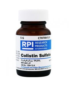 RPI Colistin SuLfate, 5 Grams