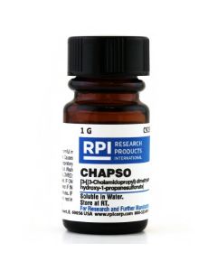 RPI Chapso [3-[(3-Cholamidopropyl) Dimethylammonio]-2-Hydroxy-1-PropanesuLfonate], 1 Gram