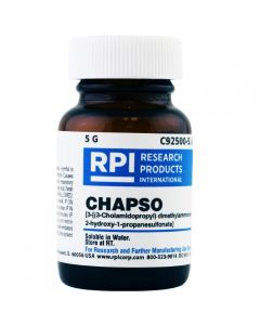 RPI Chapso [3-[(3-Cholamidopropyl) Dimethylammonio]-2-Hydroxy-1-PropanesuLfonate], 5 Grams