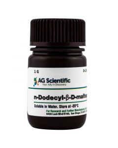 AG Scientific n-Dodecyl-Beta-D-maltopyranoside, 1 G