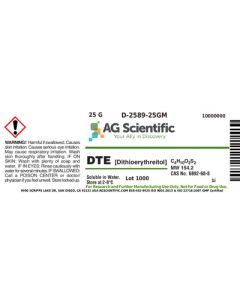AG Scientific DTE [Dithioerythreitol], 25 G