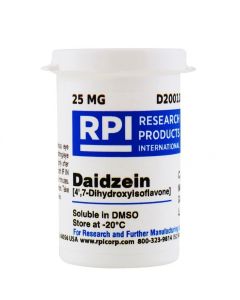 RPI Daidzein [4,7-Dihydroxyisoflavone], 25 Milligrams