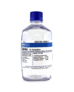 RPI Dpbs 1x Solution [DuLbeccos Phosphate Buffered Saline 1x Sterile Solution], 1 Liter