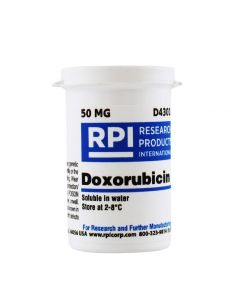 RPI Doxorubicin Hydrochloride, Powder, 50 Milligrams