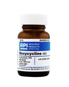 RPI Doxycycline Hydrochloride, 10 Grams