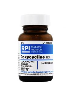 RPI Doxycycline Hydrochloride, 5 Gram