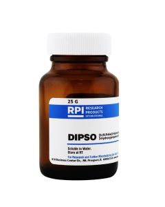 RPI Dipso [3-(N,N-Bis(2-Hydroxyethyl)Amino)-2-Hydroxypropane SuLfonic Acid], 25 Grams