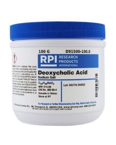 RPI Deoxycholic Acid Sodium Salt, 100 Grams