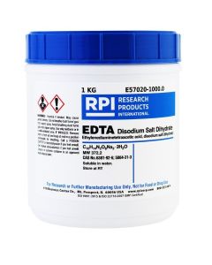 RPI Edta Disodium Salt [Ethylenediaminetetra-Acetic Acid, Disodium Salt Dihydrate], 1 Kilogram