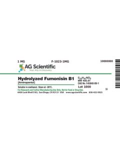 AG Scientific Hydrolyzed Fumonisin B1 [Aminopentol], 1 MG
