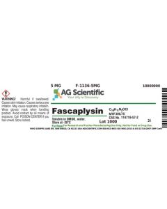 AG Scientific Fascaplysin (synthetic), 5 MG